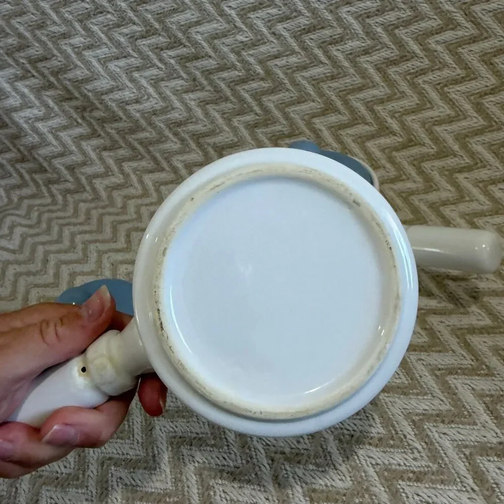 Vintage Set of 2 Ceramic Soup Crocks Bowls With Lids Floral Cottage Core